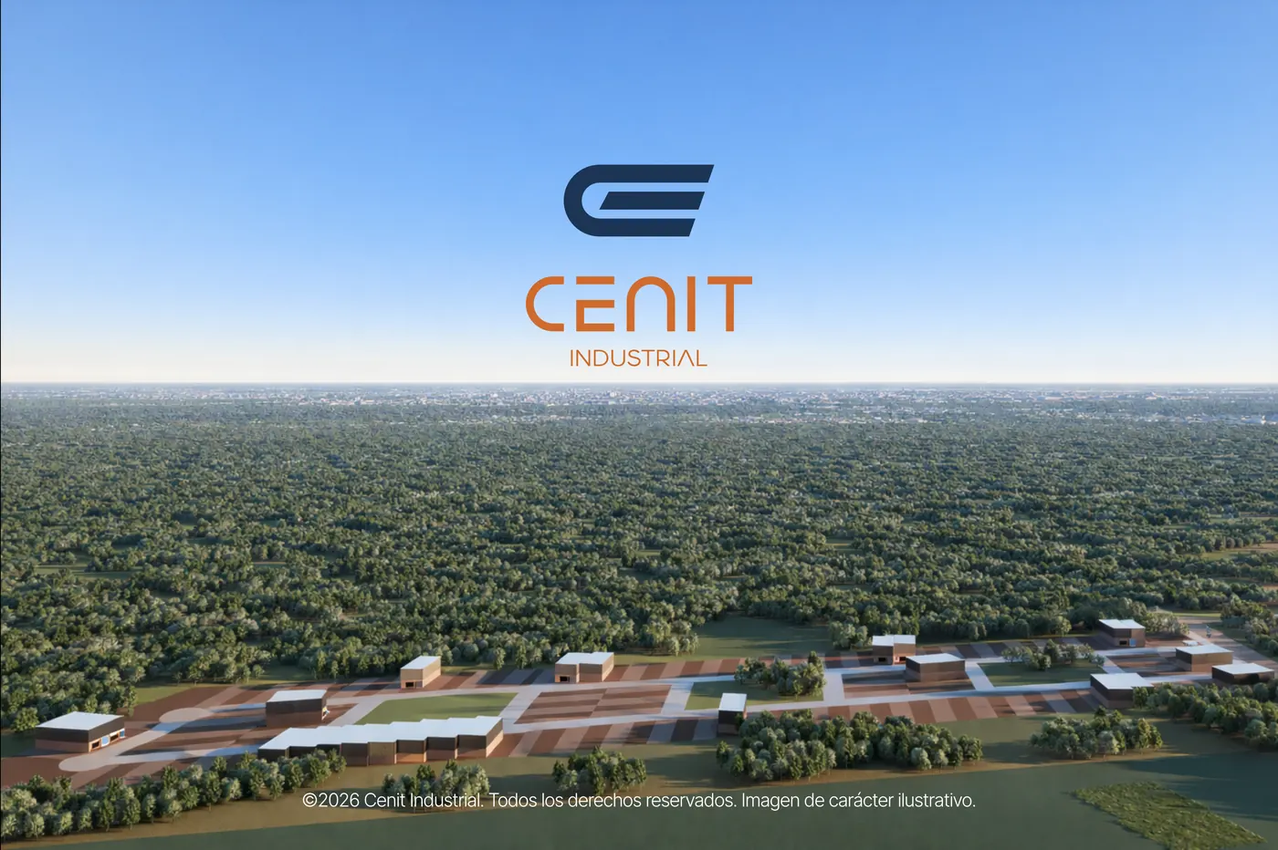 Vialidades internas y lotes de CENIT Industrial